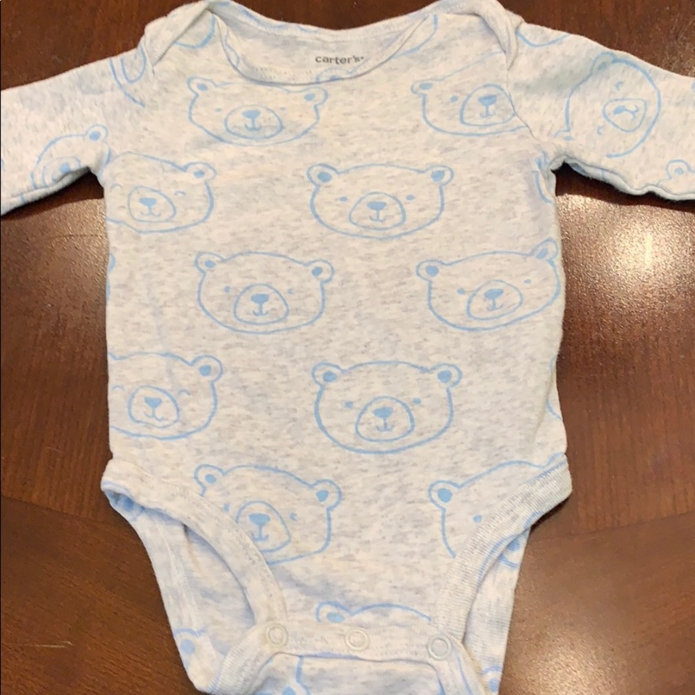 1 baby unisex onesie LS